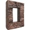 Ekena Millwork 4"W x 3"D x 7 7/8"H Universal Electrical Cover for StoneWall Faux Stone Siding Panels, Canyon Brown PNUEC04X08CB - alternate 5